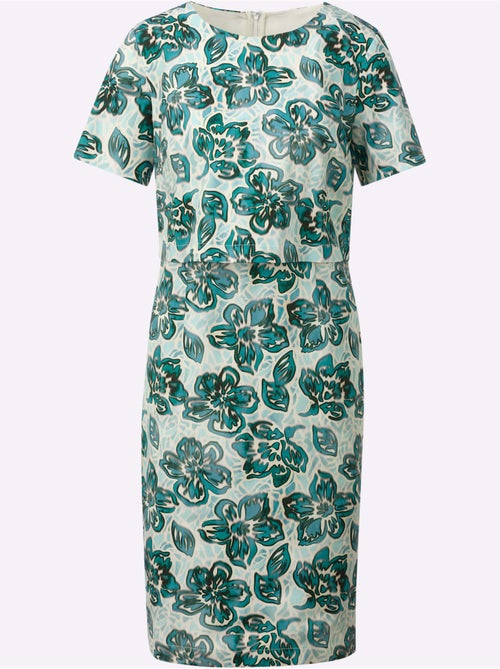 Robe Imprimée Qualité Tissée - Taille Standard - Witt - Kiabi