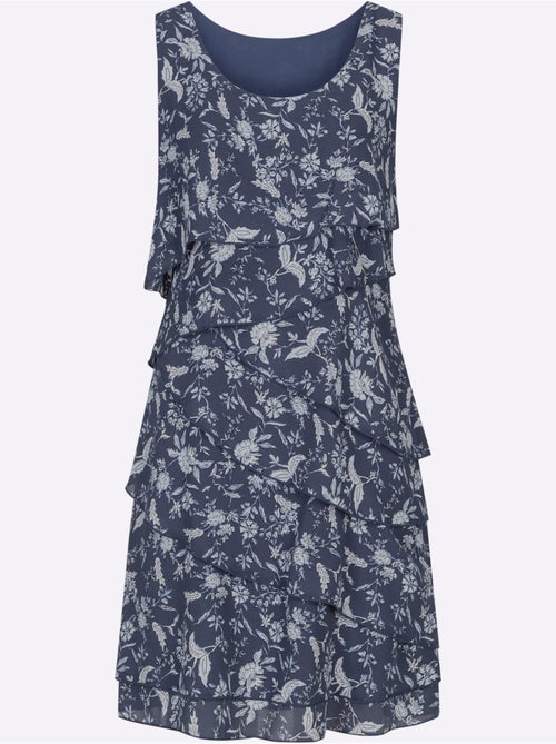 Robe Imprimée Qualité Tissée - Taille Standard - Witt - Kiabi Robe Imprimée Qualité Tissée - Taille Standard - Witt - Kiabi