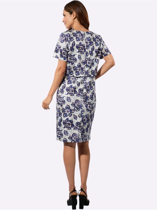 Robe Imprimée Qualité Tissée - Taille Standard - Witt - Kiabi Robe Imprimée Qualité Tissée - Taille Standard - Witt - Kiabi