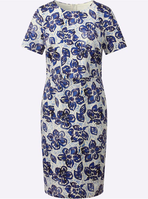 Robe Imprimée Qualité Tissée - Taille Standard - Witt - Kiabi Robe Imprimée Qualité Tissée - Taille Standard - Witt - Kiabi