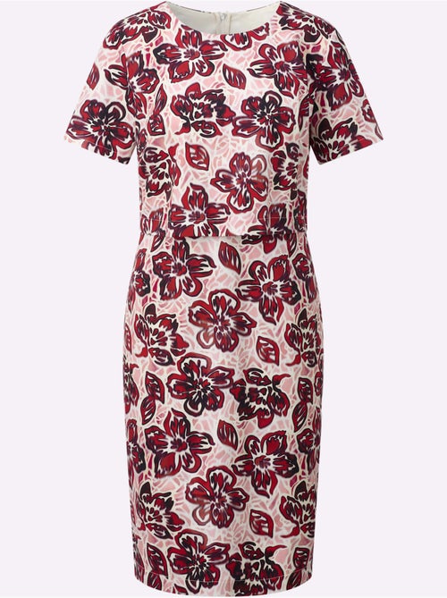 Robe Imprimée Qualité Tissée - Taille Standard - Witt - Kiabi Robe Imprimée Qualité Tissée - Taille Standard - Witt - Kiabi