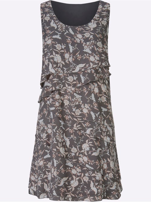 Robe Imprimée Qualité Tissée - Taille Standard - Witt - Kiabi