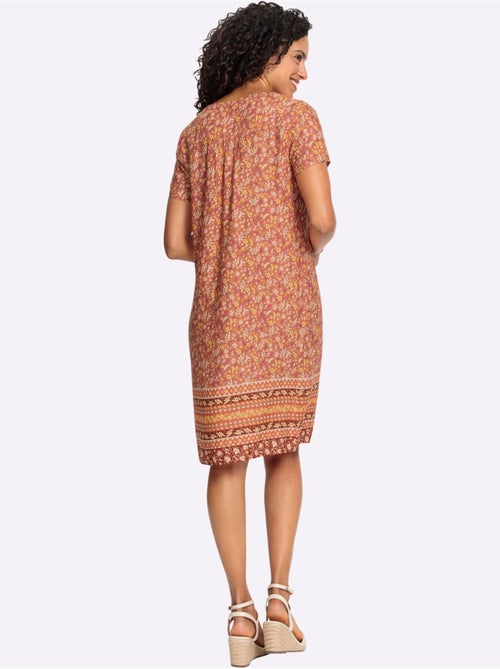 Robe Imprimée Qualité Tissée - Taille Standard - Witt - Kiabi