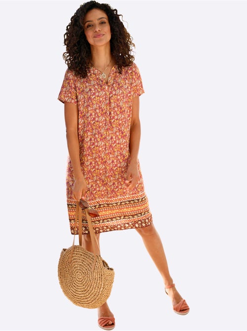 Robe Imprimée Qualité Tissée - Taille Standard - Witt - Kiabi