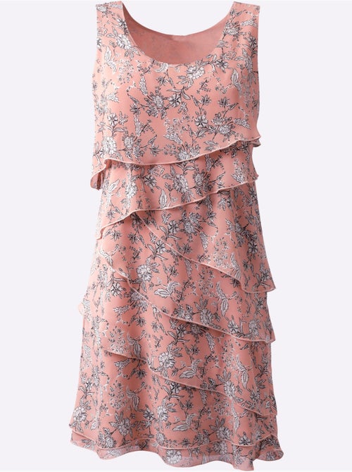 Robe Imprimée Qualité Tissée - Taille Standard - Witt - Kiabi Robe Imprimée Qualité Tissée - Taille Standard - Witt - Kiabi