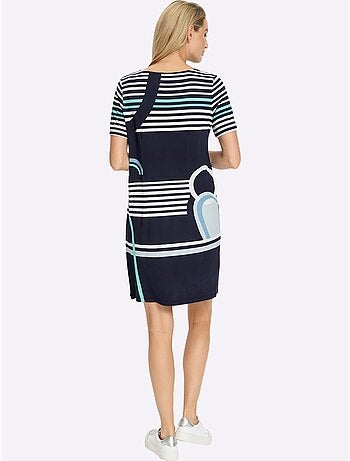 Robe Imprimée Qualité Viscose Douce - Taille Standard - Helline