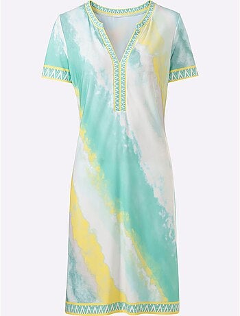 Robe Imprimée Robe En Jersey - Taille Standard - Helline