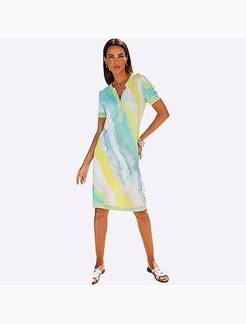 Robe Imprimée Robe En Jersey - Taille Standard - Helline