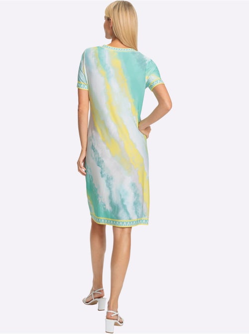Robe Imprimée Robe En Jersey - Taille Standard - Helline - Kiabi