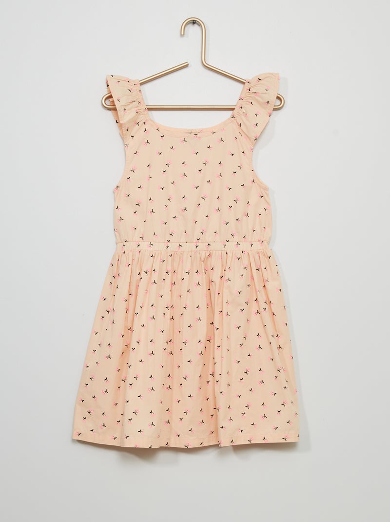 Robe imprimée rose - Kiabi