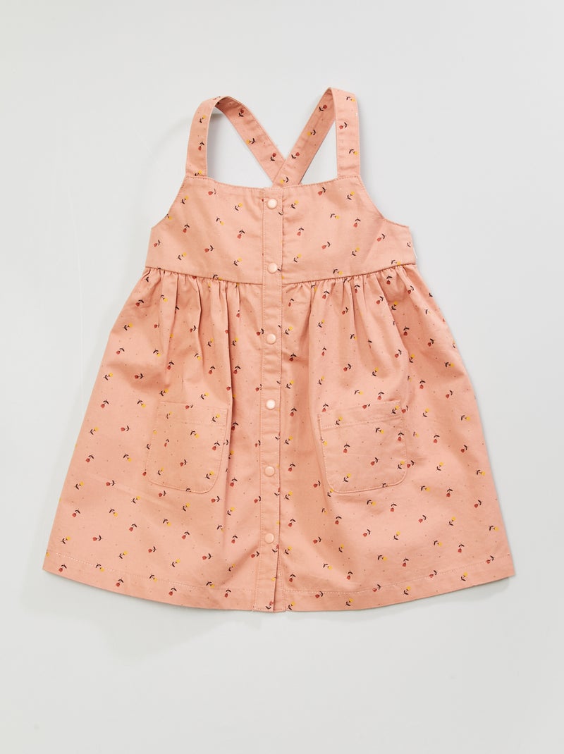 Robe imprimée Rose - Kiabi