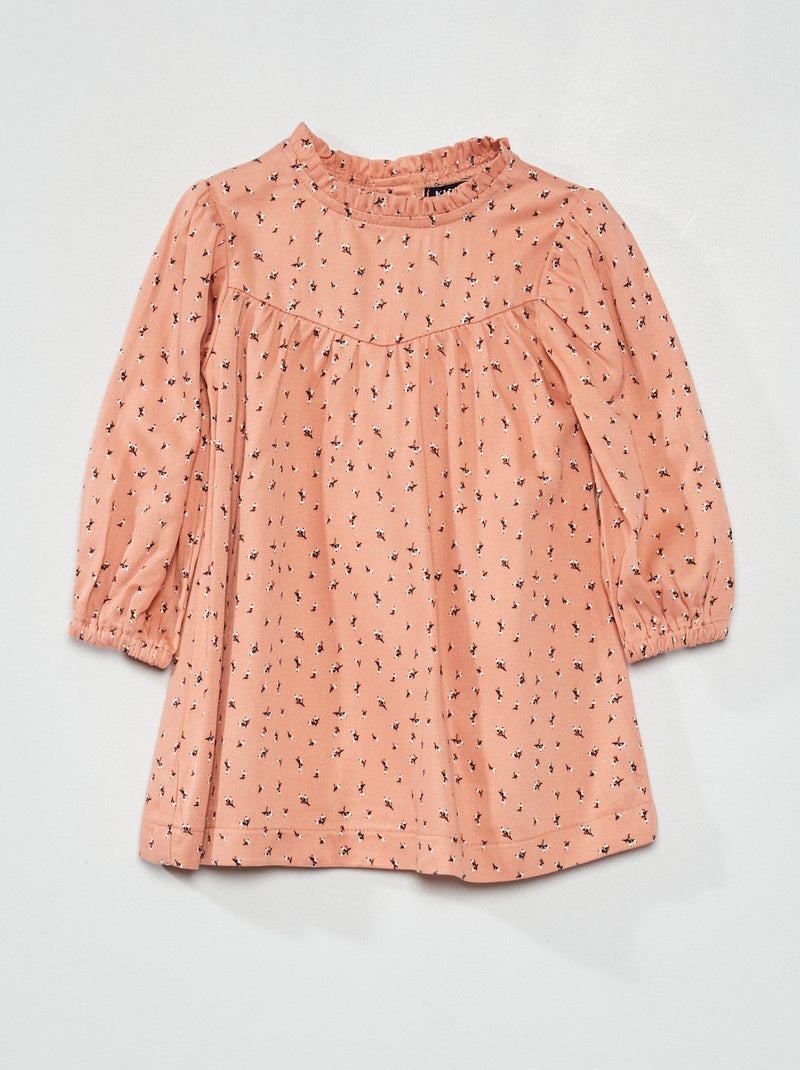 Robe imprimée Rose - Kiabi
