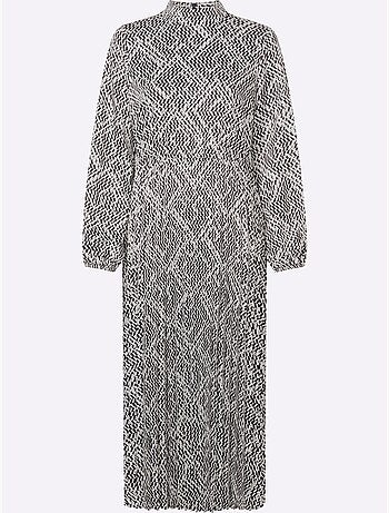 Robe imprimée superbe motif graphique - taille standard - helline