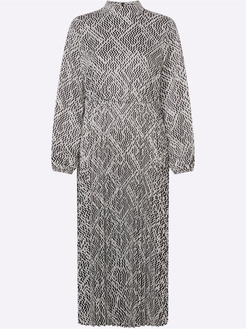 Robe Imprimée Superbe Motif Graphique - Taille Standard - Helline - Kiabi