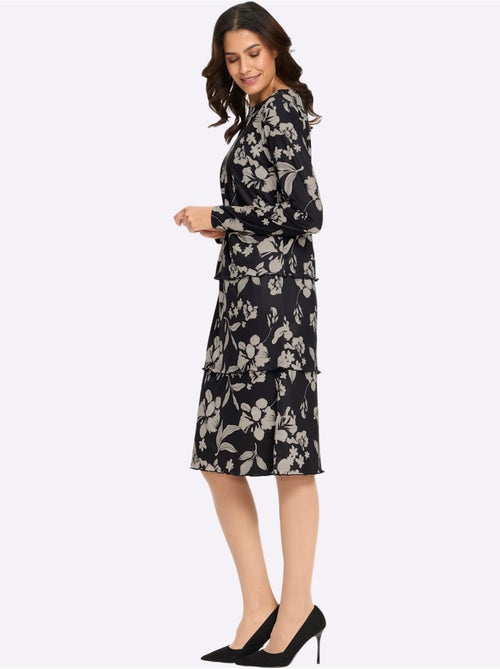 Robe Imprimée Tombé Fluide - Taille Courte - Witt - Kiabi