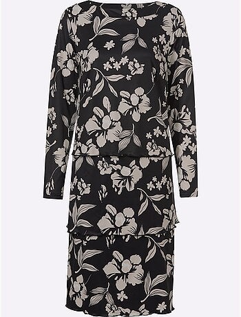 Robe Imprimée Tombé Fluide - Taille Standard - Witt