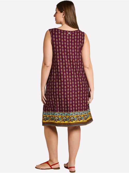 Robe Imprimée Viscose - Taille Standard - Sheego - Kiabi