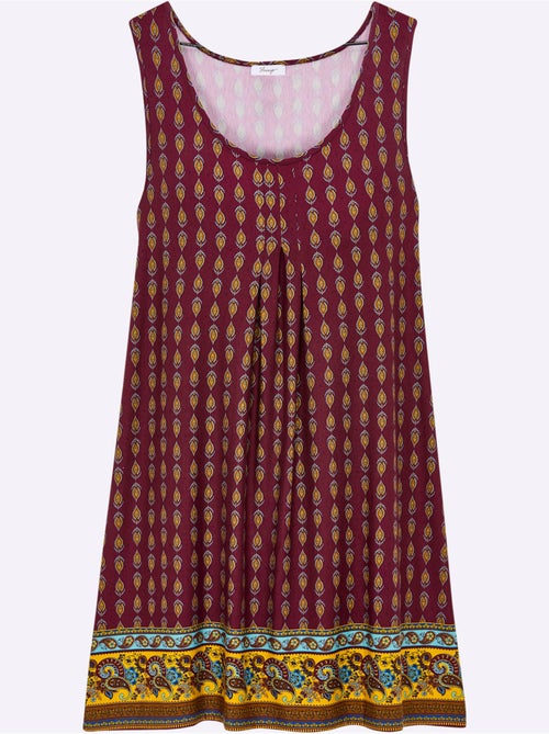 Robe Imprimée Viscose - Taille Standard - Sheego - Kiabi