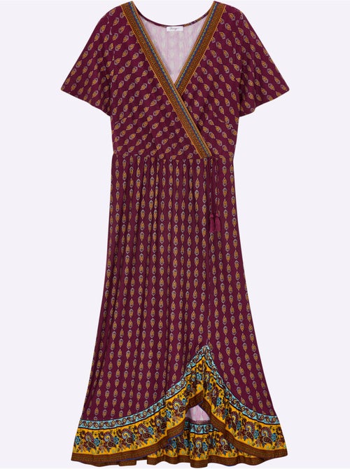 Robe Imprimée Viscose - Taille Standard - Sheego - Kiabi
