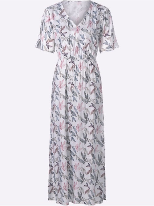 Robe Imprimée Viscose (ecovero) - Taille Standard - Witt - Kiabi