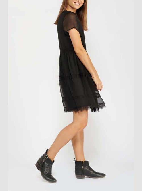 Robe INAYA evasée, patineuse 'Le Temps Des Cerises' - Kiabi