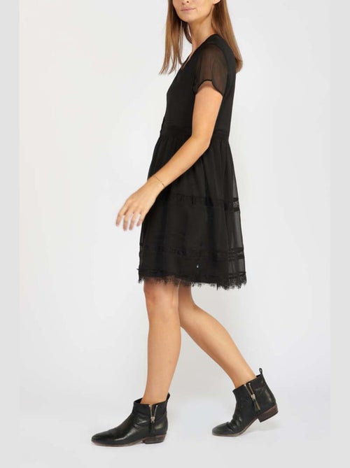 Robe INAYA evasée, patineuse 'Le Temps Des Cerises' - Kiabi