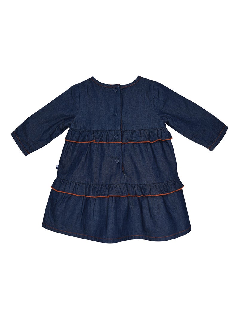 ROBE INDRA JEAN BEBE Bleu - Kiabi