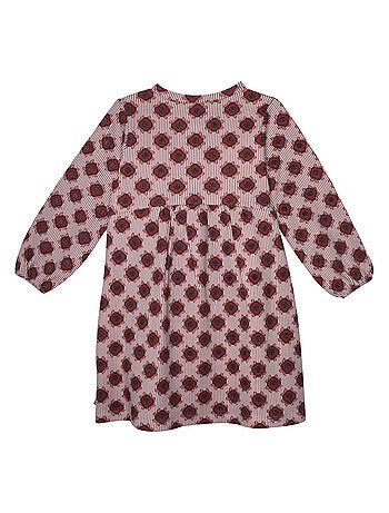 ROBE ISIDORINE INTERLOCK MANCHES LONGUES ENFANT