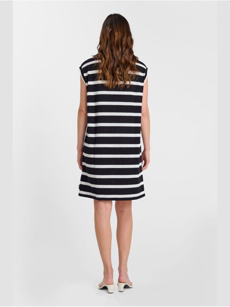 Robe JANET droite 'Le Temps Des Cerises' Noir - Kiabi