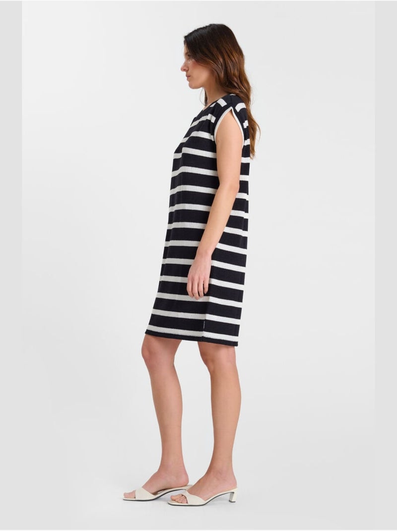 Robe JANET droite 'Le Temps Des Cerises' Noir - Kiabi