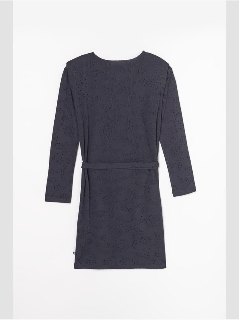 Robe JASMINGI droite 'Le Temps Des Cerises' Bleu - Kiabi