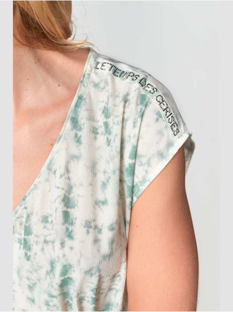 Robe JASNA droite 'Le Temps Des Cerises' Bleu - Kiabi