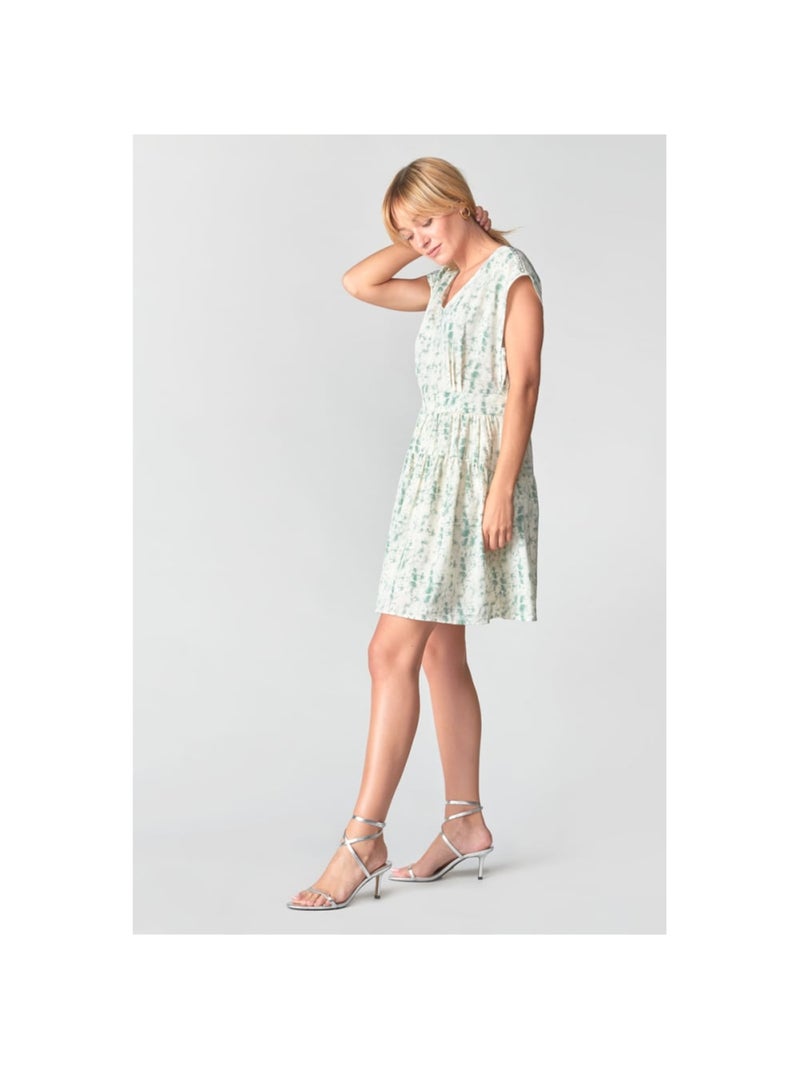 Robe JASNA droite 'Le Temps Des Cerises' Bleu - Kiabi