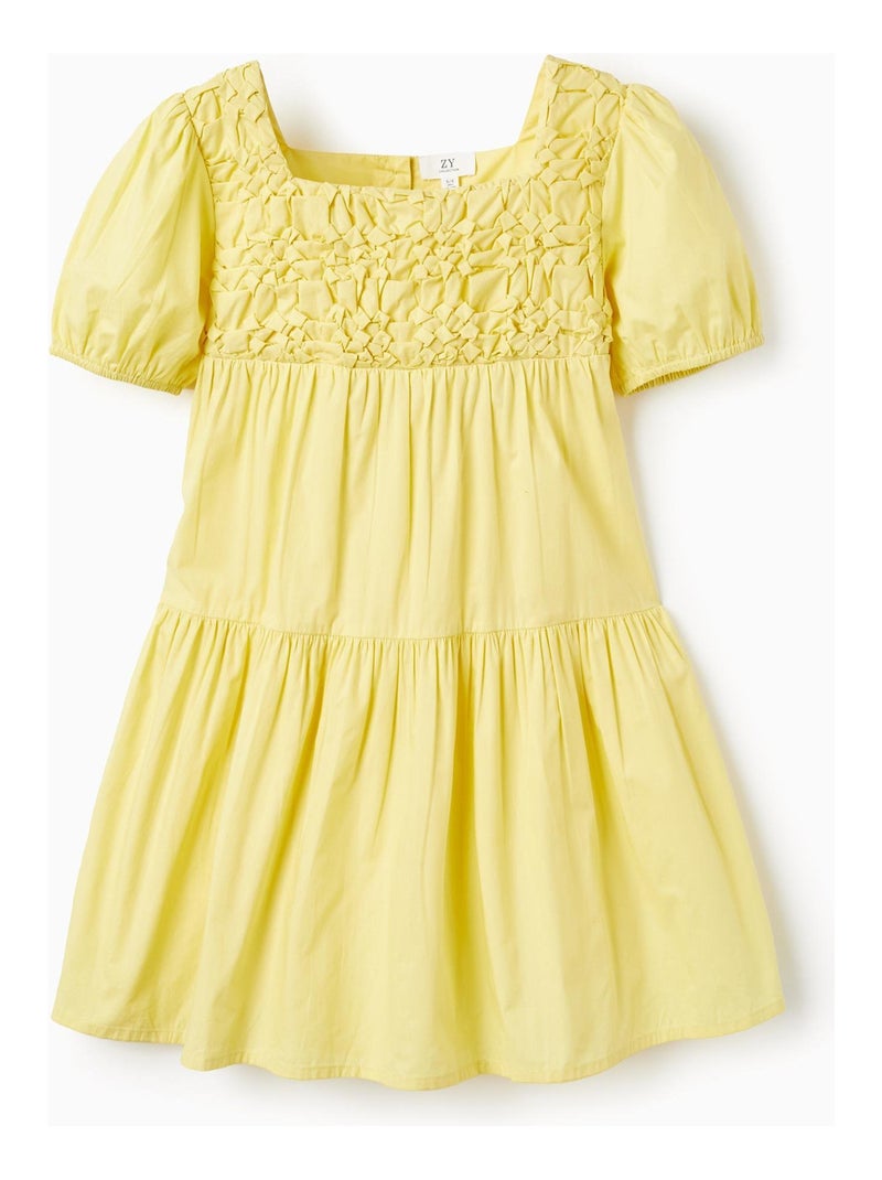 Robe jaune pour fille manches courtes MATISSE Jaune - Kiabi