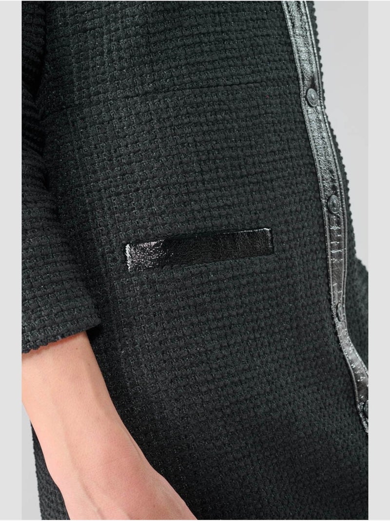 Robe jaya droite 'le temps des cerises' Noir - Kiabi