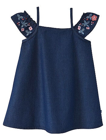 ROBE JEAN A BRETELLE ENAELLE