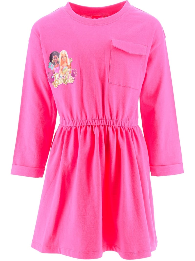 Robe Jean Barbie | Licence Officielle Rose - Kiabi