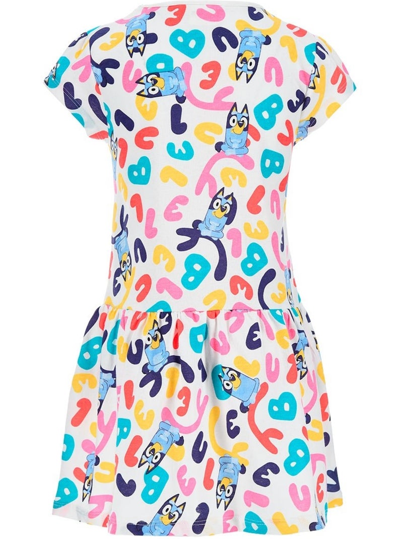 Robe Jean Bluey | Licence Officielle Blanc - Kiabi