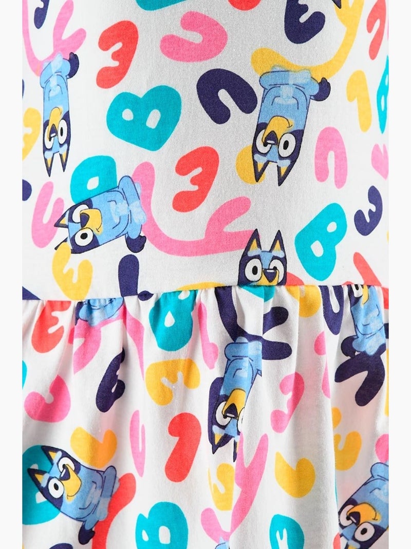 Robe Jean Bluey | Licence Officielle Blanc - Kiabi