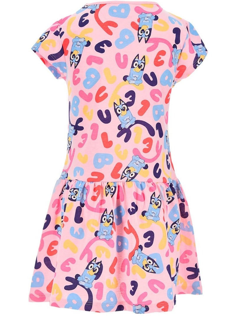 Robe Jean Bluey | Licence Officielle Rose - Kiabi