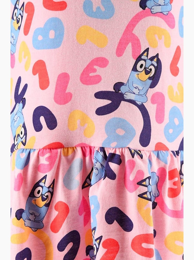Robe Jean Bluey | Licence Officielle Rose - Kiabi