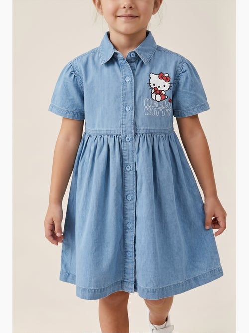Robe Jean Hello Kitty   | Licence Officielle - Kiabi