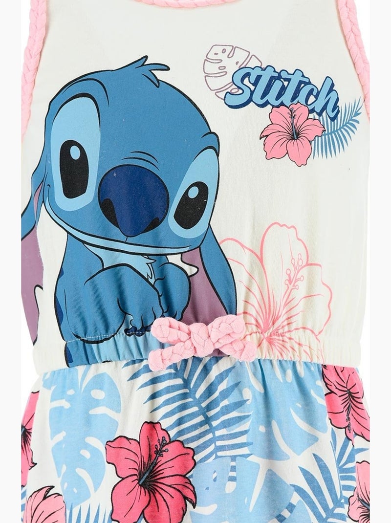 Robe Jean Lilo et Stitch | Licence Officielle Blanc - Kiabi