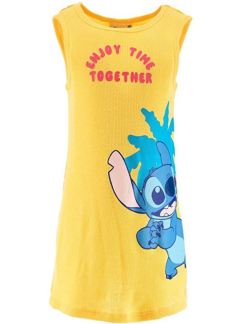 Robe Jean Lilo et Stitch | Licence Officielle Jaune - Kiabi