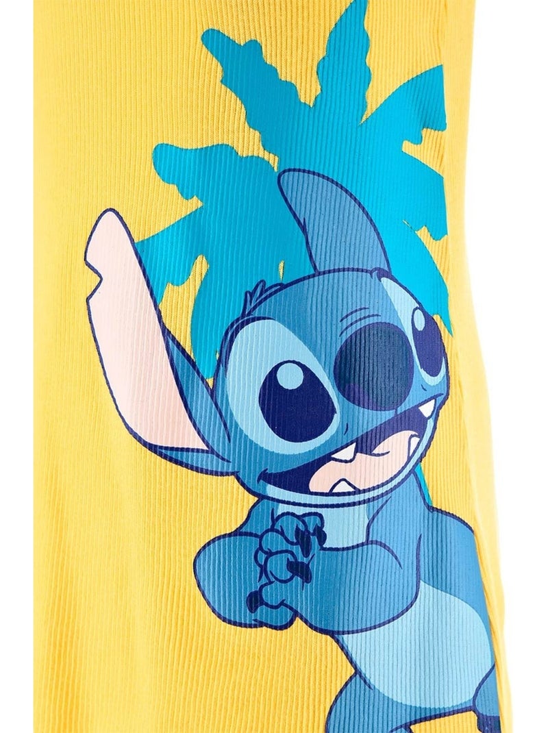 Robe Jean Lilo et Stitch | Licence Officielle Jaune - Kiabi