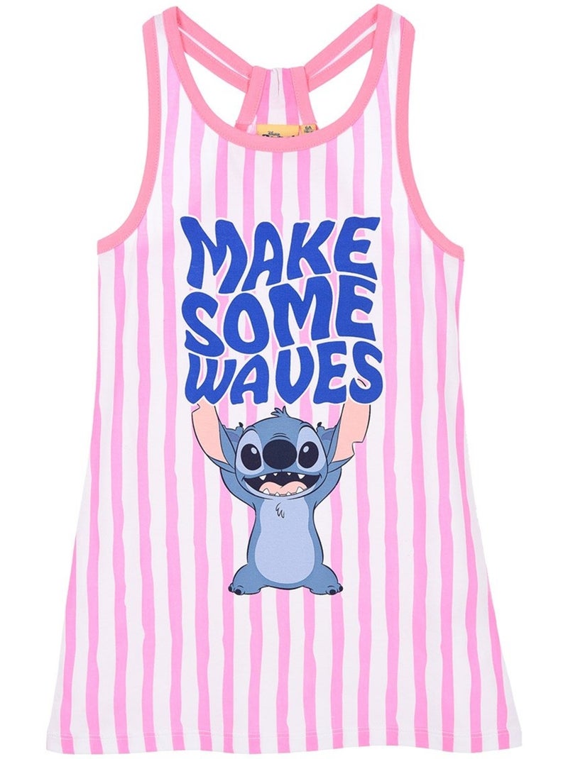 Robe Jean Lilo et Stitch | Licence Officielle Rose - Kiabi