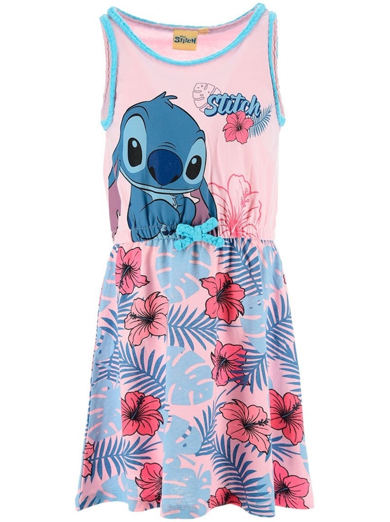 Robe Jean Lilo et Stitch | Licence Officielle Rose - Kiabi