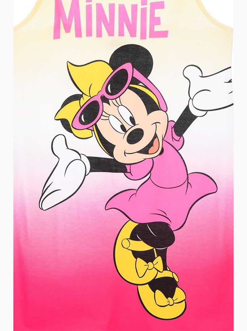 Robe Jean Minnie Mouse | Licence Officielle Jaune - Kiabi