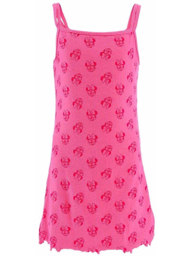 Robe Jean Minnie Mouse | Licence Officielle Rose - Kiabi