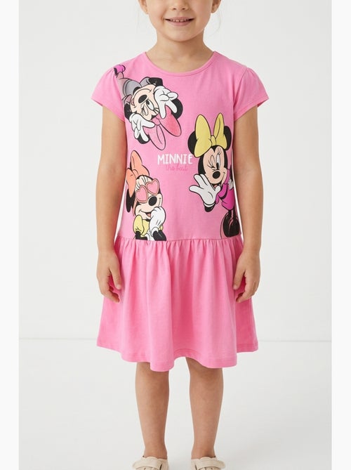 Robe Jean Minnie Mouse | Licence Officielle - Kiabi Robe Jean Minnie Mouse | Licence Officielle - Kiabi